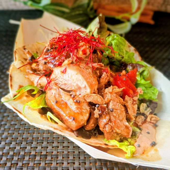 ケバブチキンロール