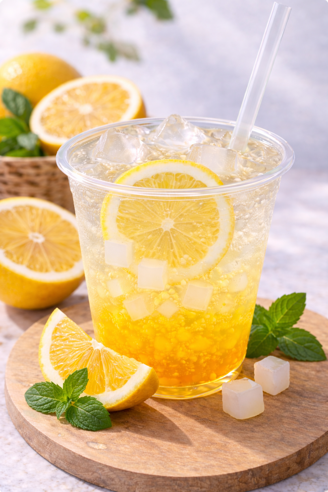 ナタデココドリンク・さわやかレモン