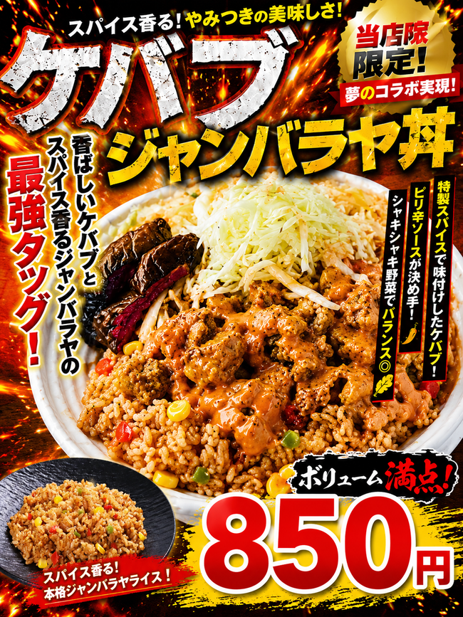 ケバブジャンバラヤ丼