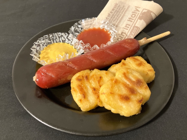 フランクフルト&チキンナゲット 3ピース
