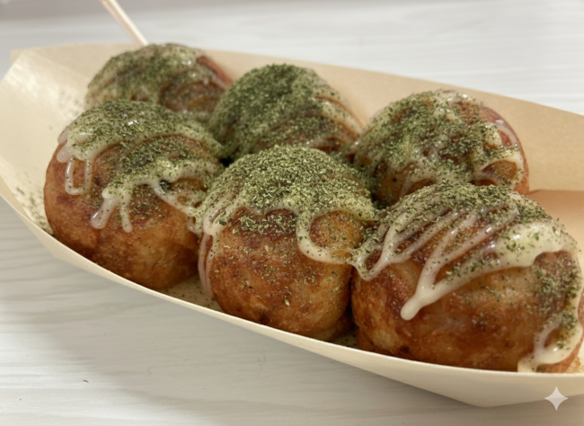 塩バジルたこ焼き