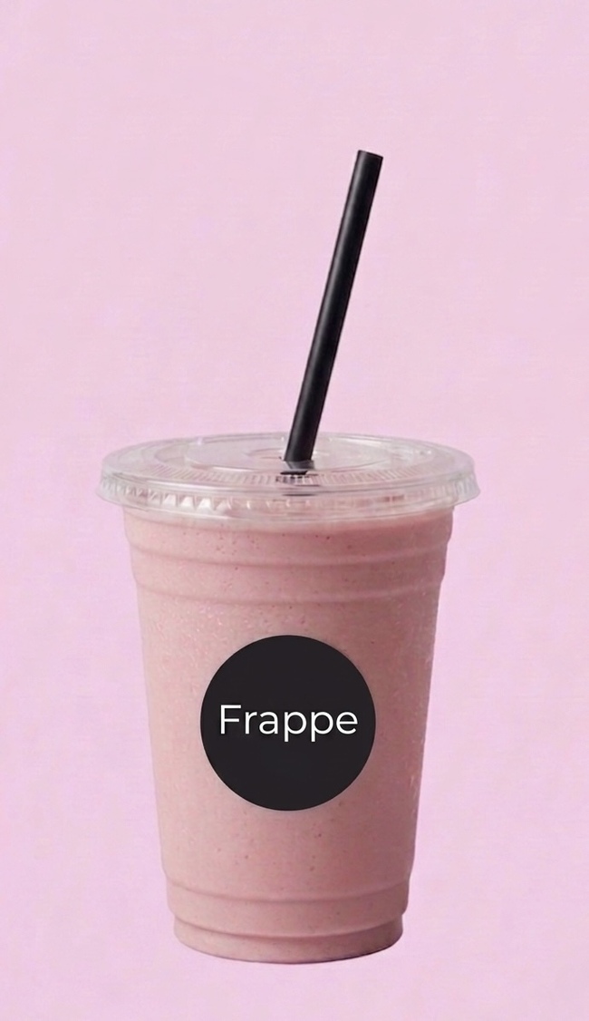 いちごミルクフラッペ
