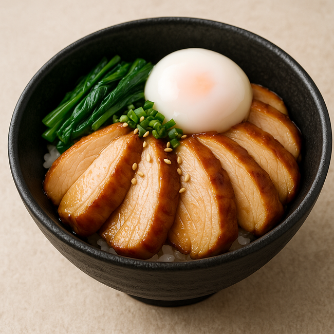 鶏むねチャーシュー丼