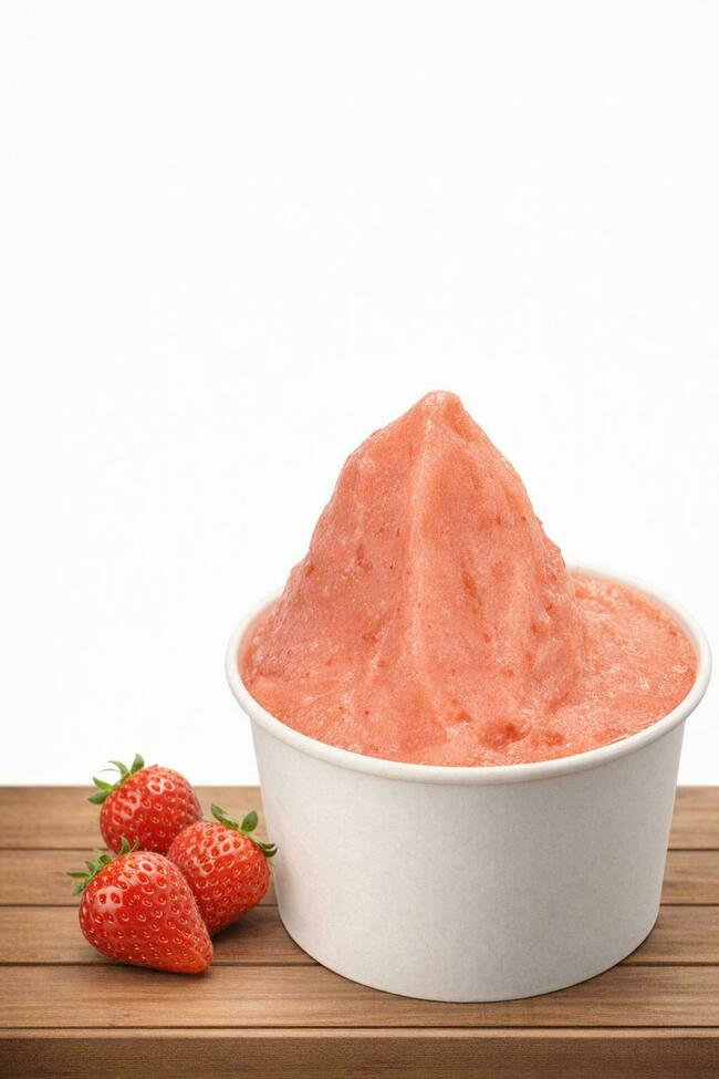 完熟いちごソルベジェラート（ダブル）