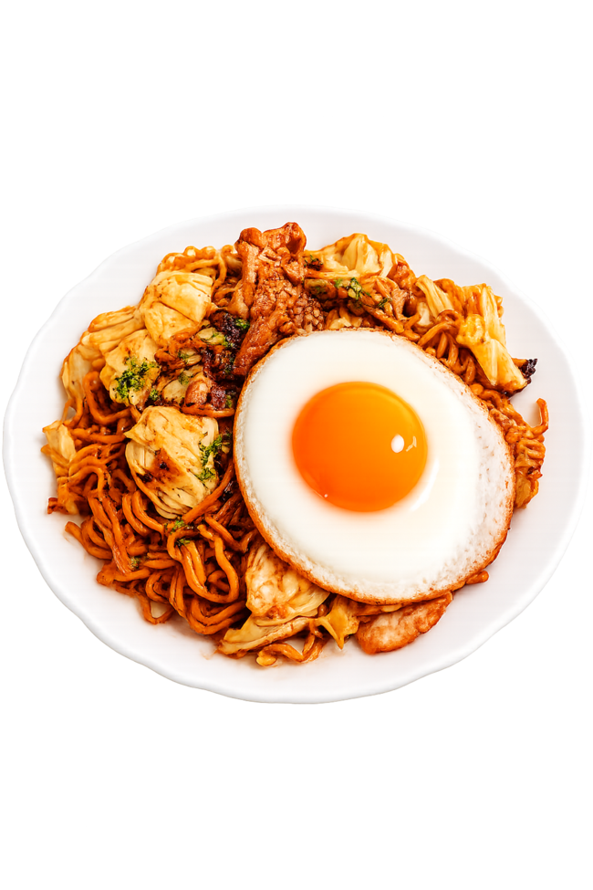 たじみそ焼きそば