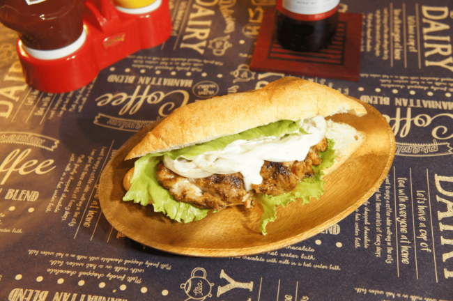 ケイジャンチキンサンド