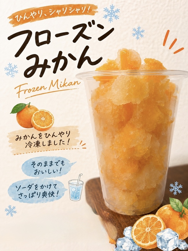 フローズンみかん
