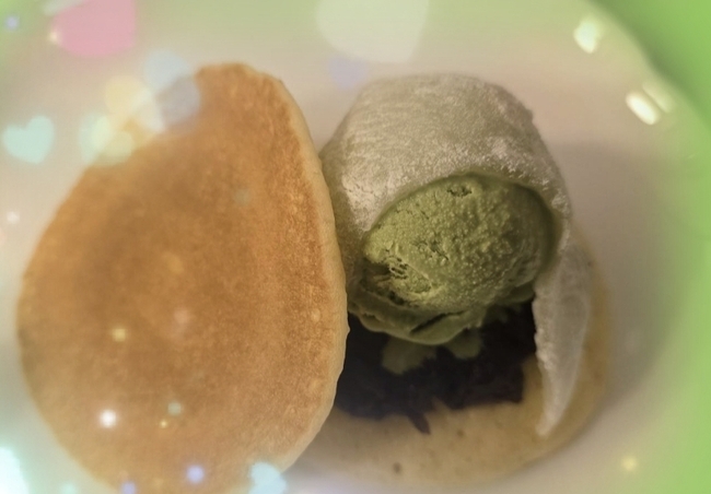 ふわもちアイスサンド抹茶