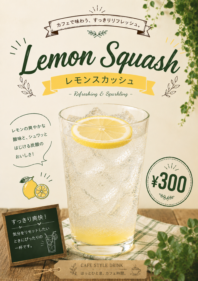 レモンスカッシュ