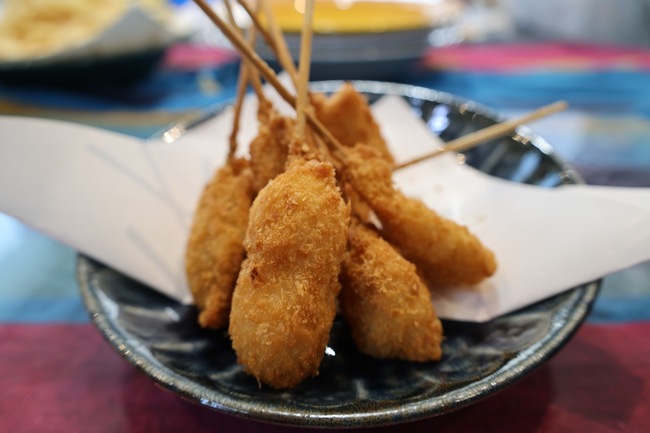 串カツ盛り合わせ