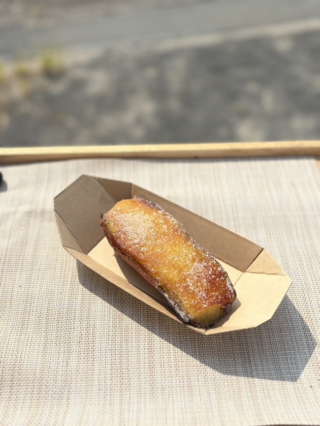 冷やし焼き芋塩ブリュレ