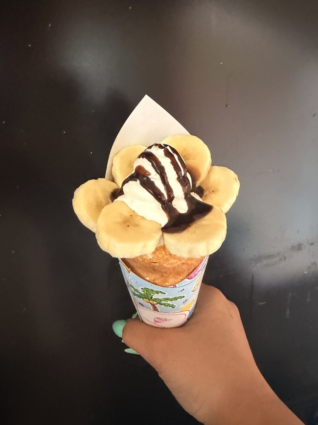 チョコバナナホイップ