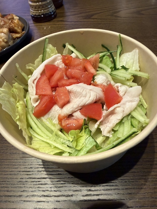 豚しゃぶサラダ丼