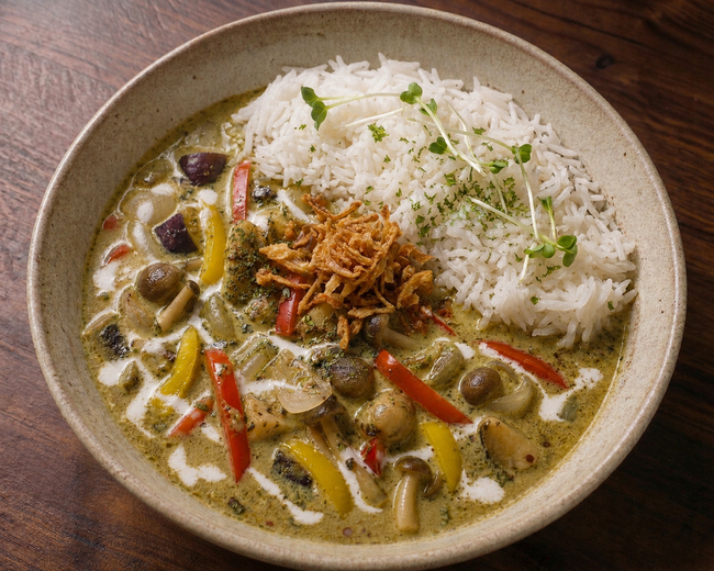 ハーブ香る 特製グリーンカレー