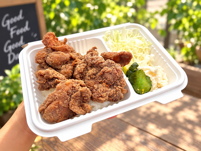 そば粉チキン弁当