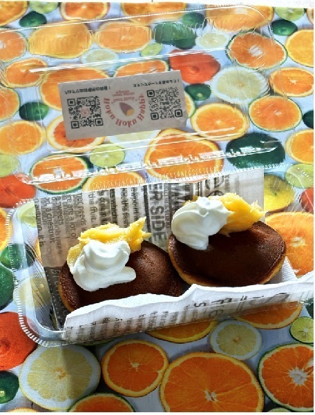 ミニドラ焼きお芋クリーム＆ホイップ