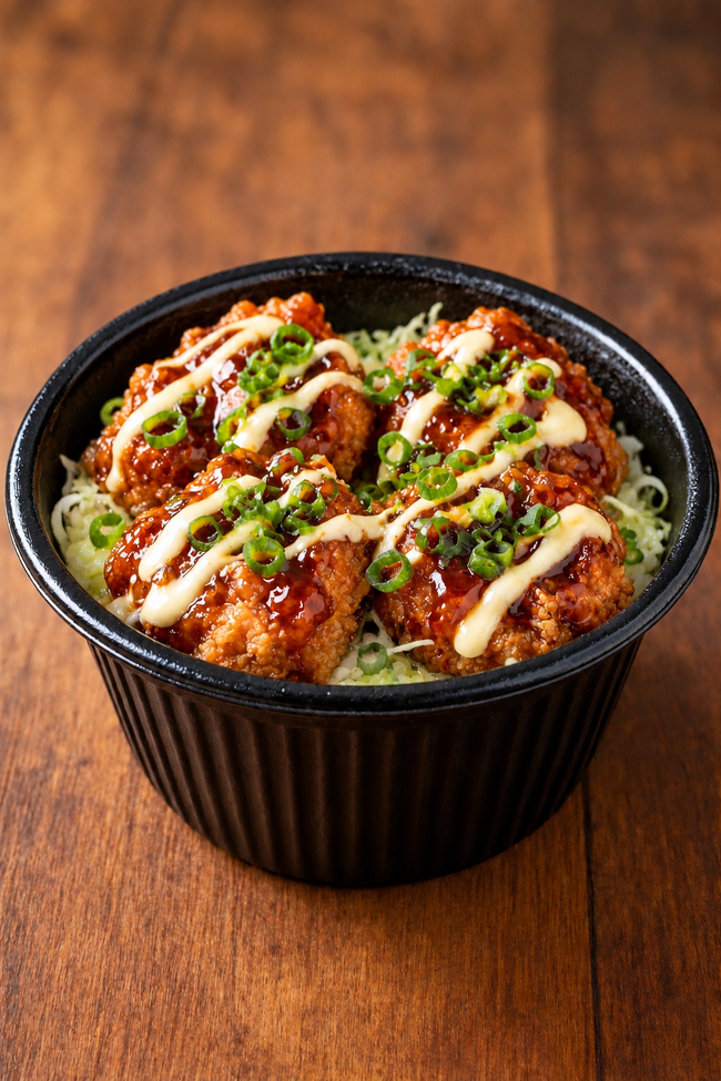 韓国風照焼きチキン丼