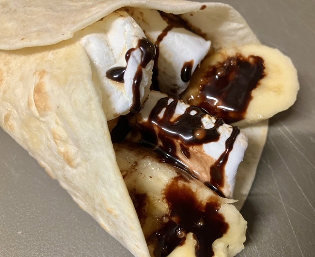 バナナスモア巻き