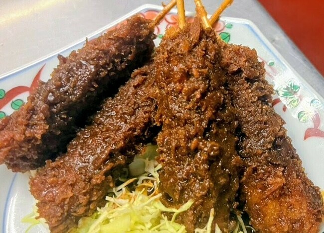 名古屋味噌串カツ(3本)