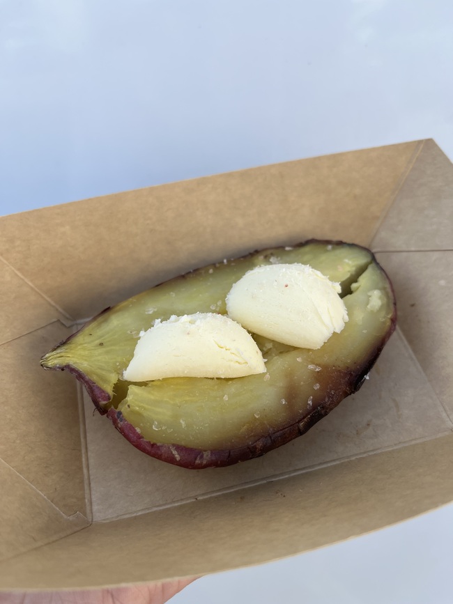 焼き芋塩バター