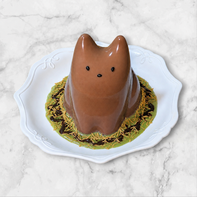 ドバイチョコ系　猫プリン