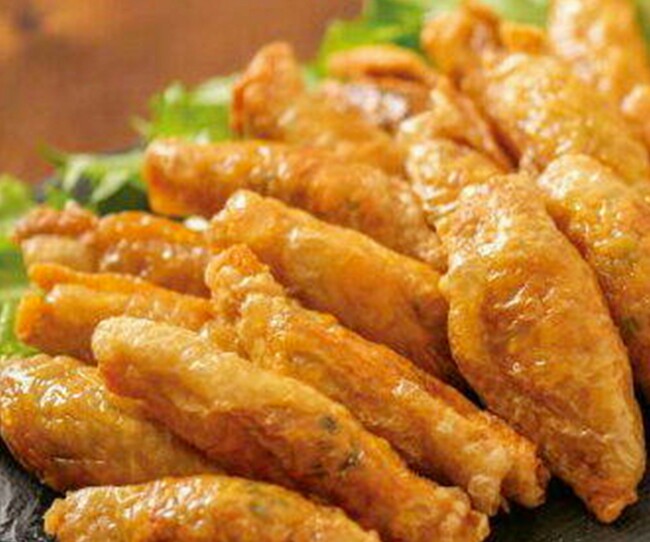 鶏皮餃子