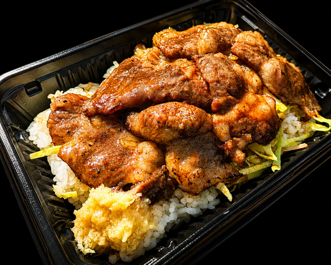 炭火焼き牛カルビ焼肉丼