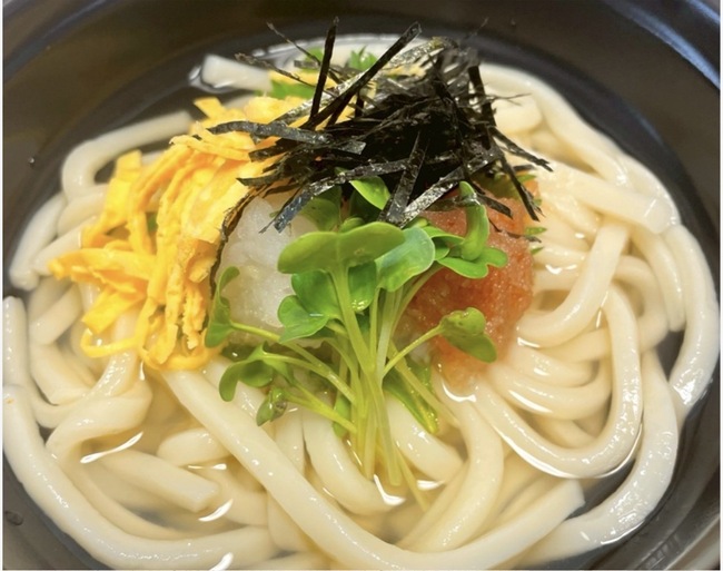 冷やし明太おろしうどん