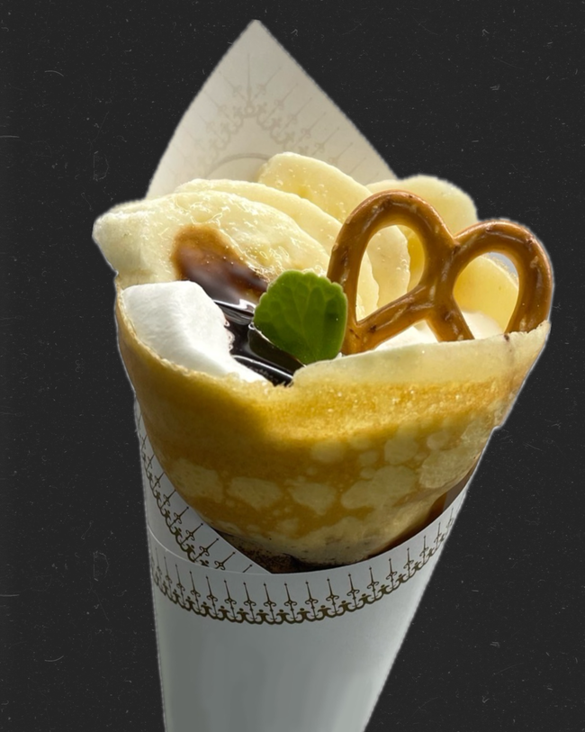 チョコバナナクレープ