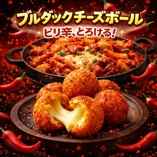 ブルダックチーズボール