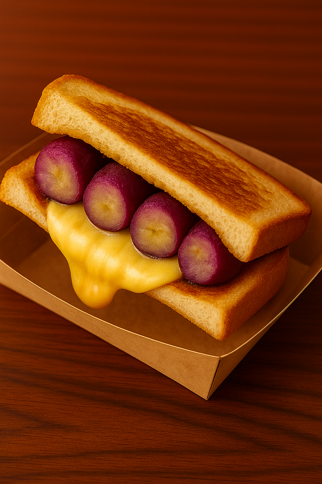チーズさつまいもボールサンド
