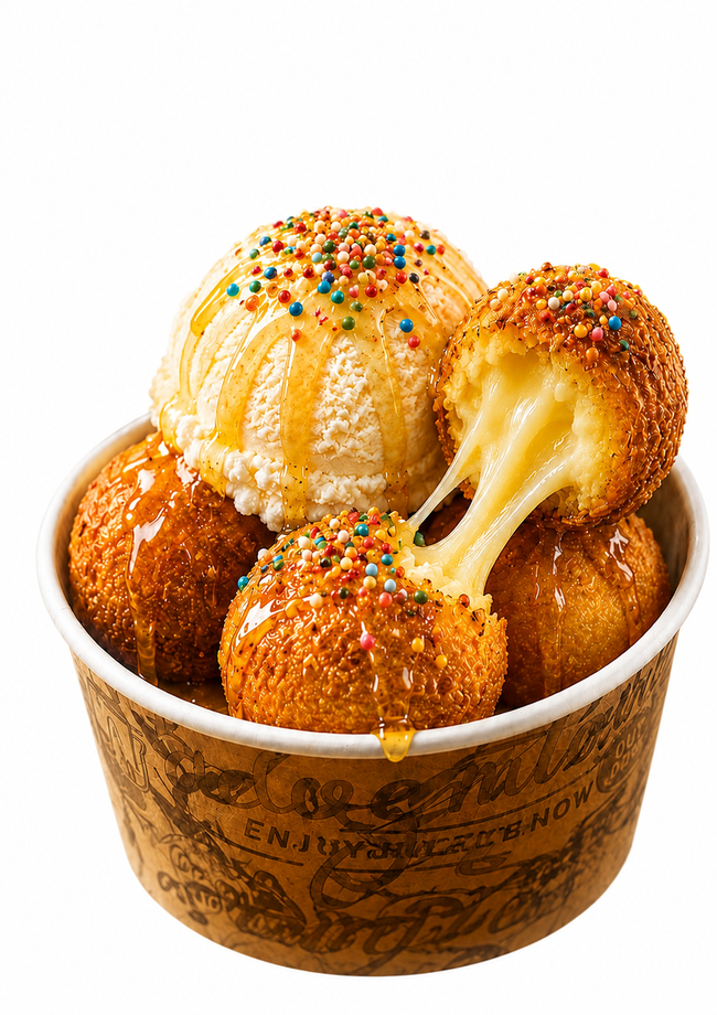 ひんやりチーズボール