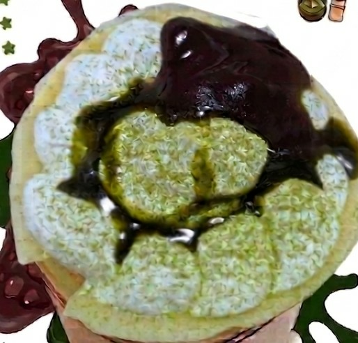 抹茶あんこクレープ