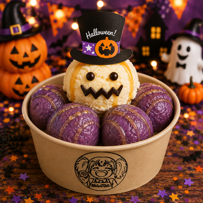 ハロウィンチーズボール