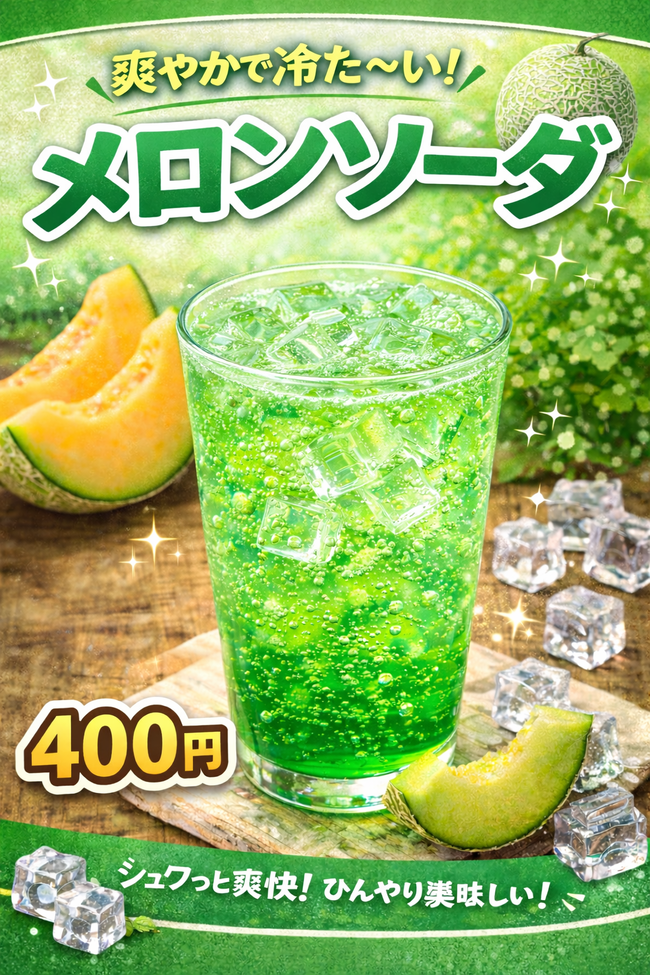メロンソーダ