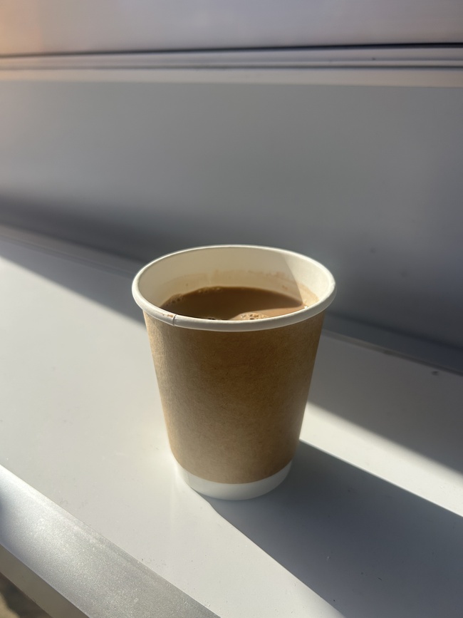 ホットミルクティー