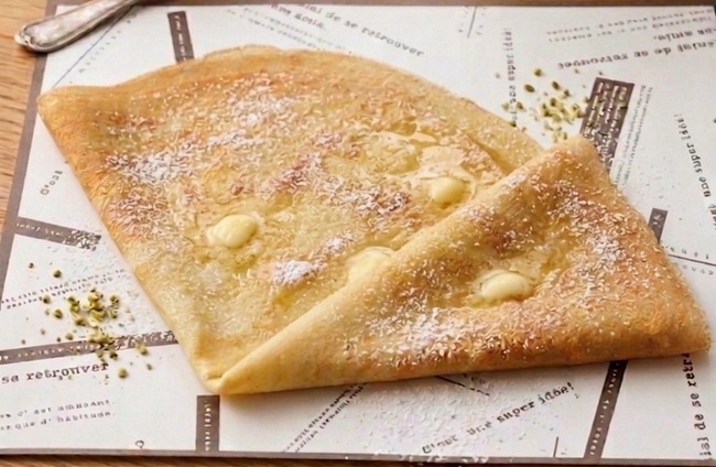 シュガーバタークレープ