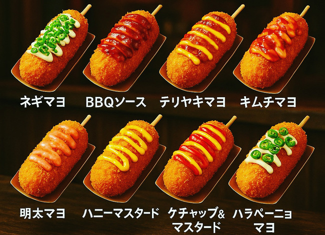 チーズハットグ(全８種類)