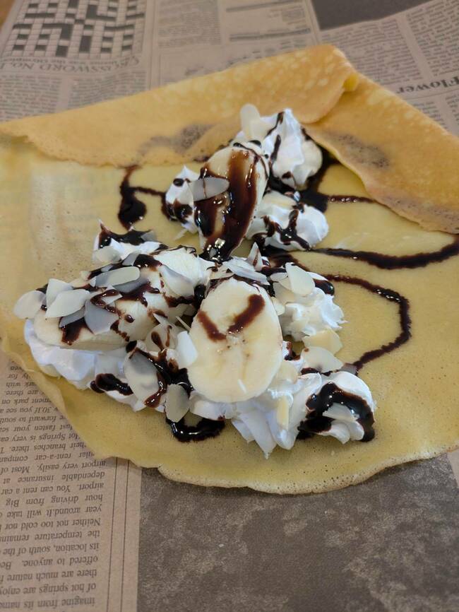 米粉バナナクレ―プ