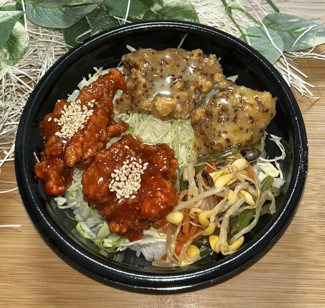 チキン食べ比べ丼