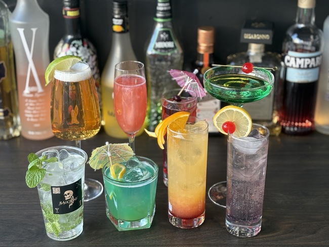 フルーツカクテル各種(ノンアルコール可)