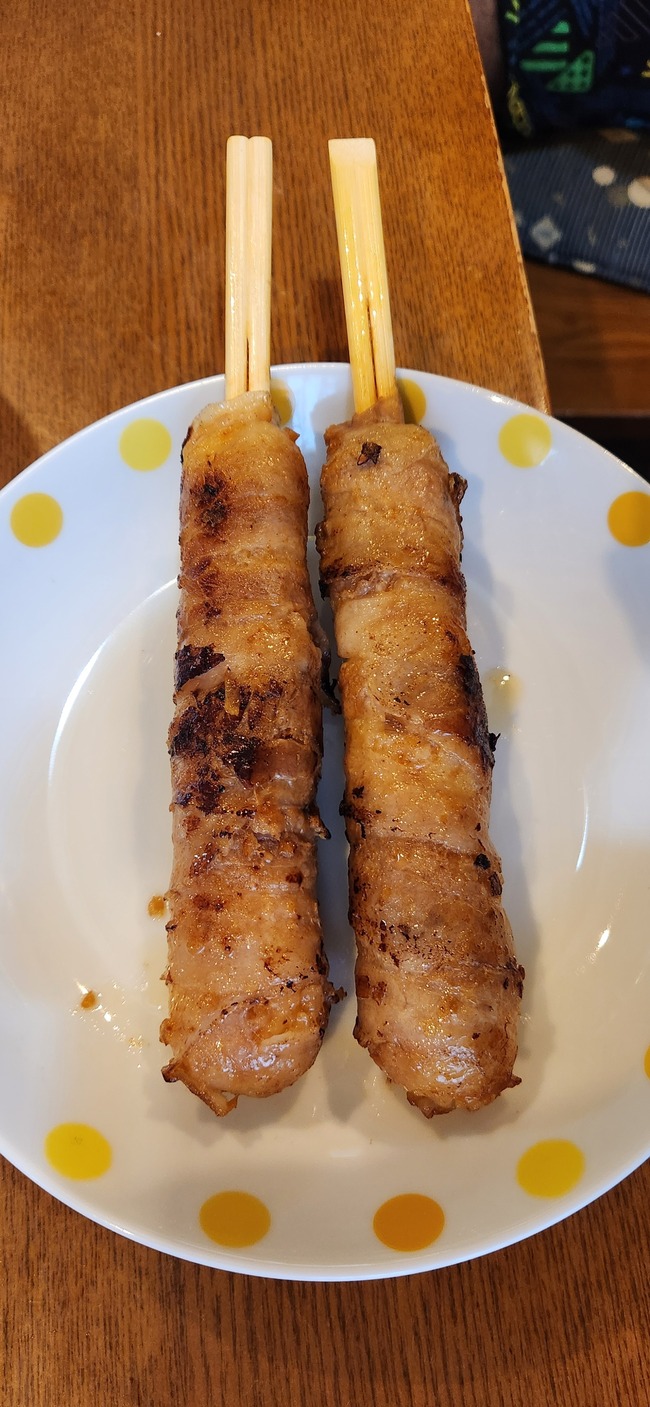 豚巻きおにぎり