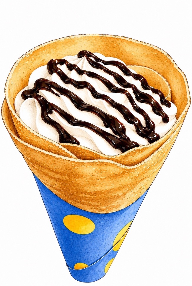 チョコソースホイップ