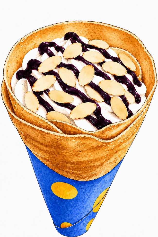 チョコアーモンドホイップ