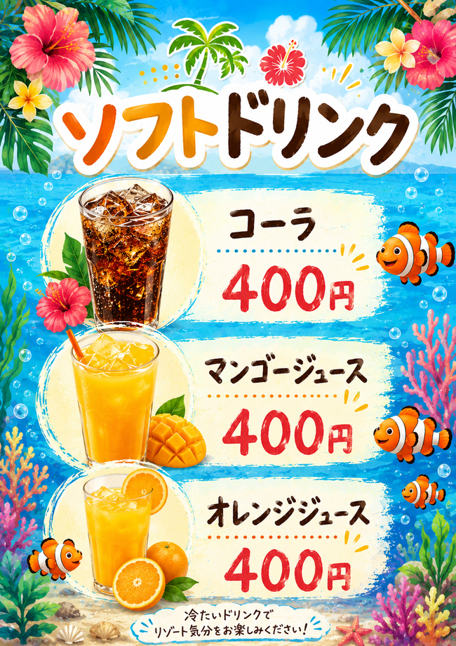ソフトドリンク