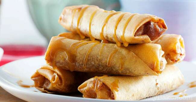 Turon (フィリピンバナナ春巻き)