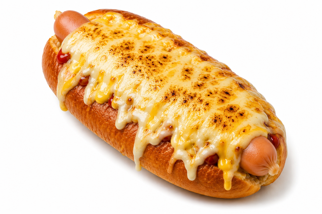 ロングホットドッグ(チーズトッピング)