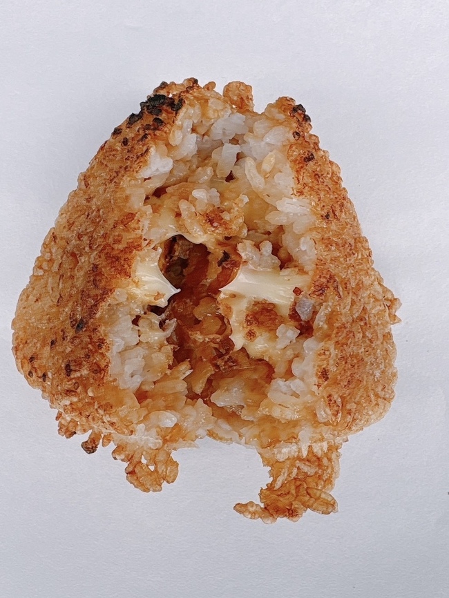 おかかチーズ焼きおにぎり