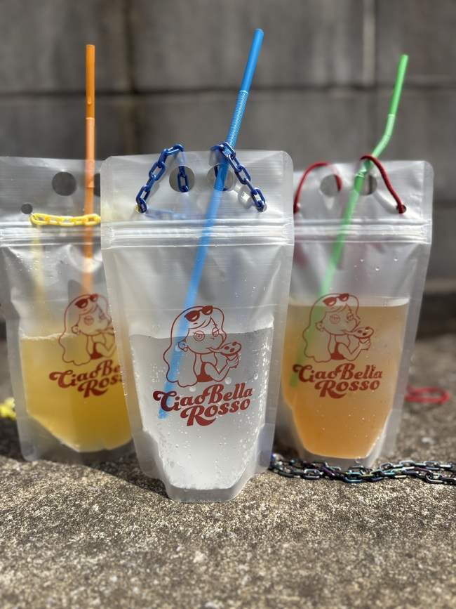 ソフトドリンク（ネックストラップ付き）