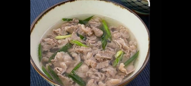 肉吸い　うどん入り